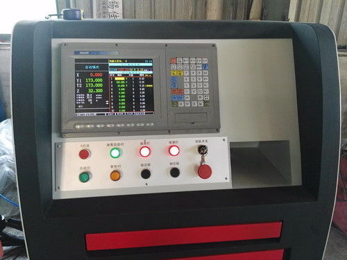 Wysokoobrotowa pozioma maszyna do rowkowania CNC V Długość ostrza ze stopu aluminium 4000 mm Cięcie ze stali nierdzewnej