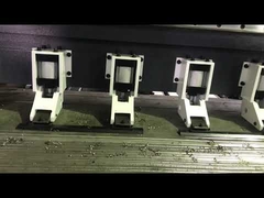 CNC pionowa maszyna do rowkowania blach stalowych, dł. 4m